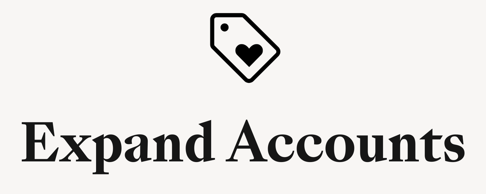 Expand Accounts