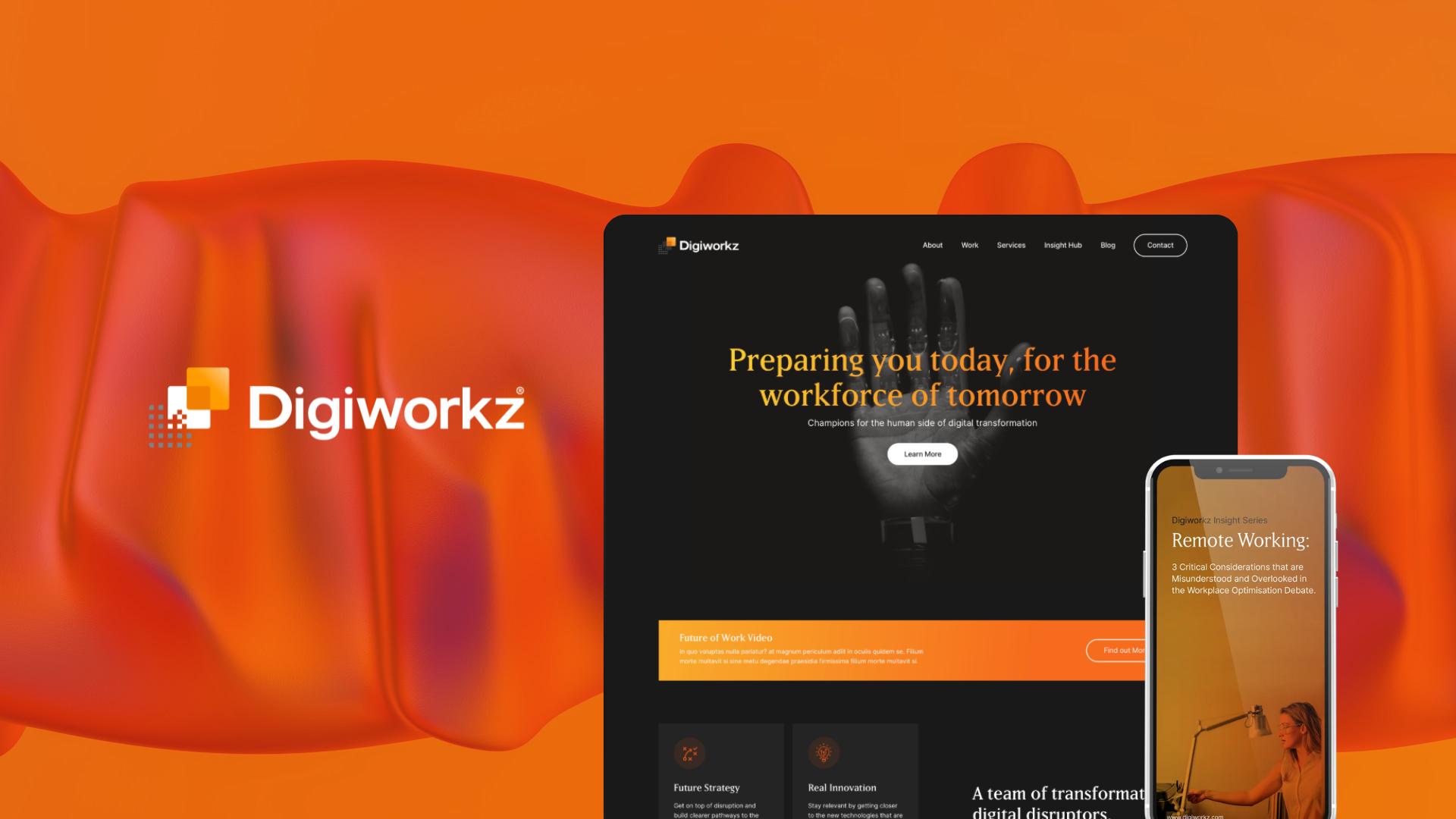 Full rebrand, thought leadership & HubSpot implementation for HR consultancy