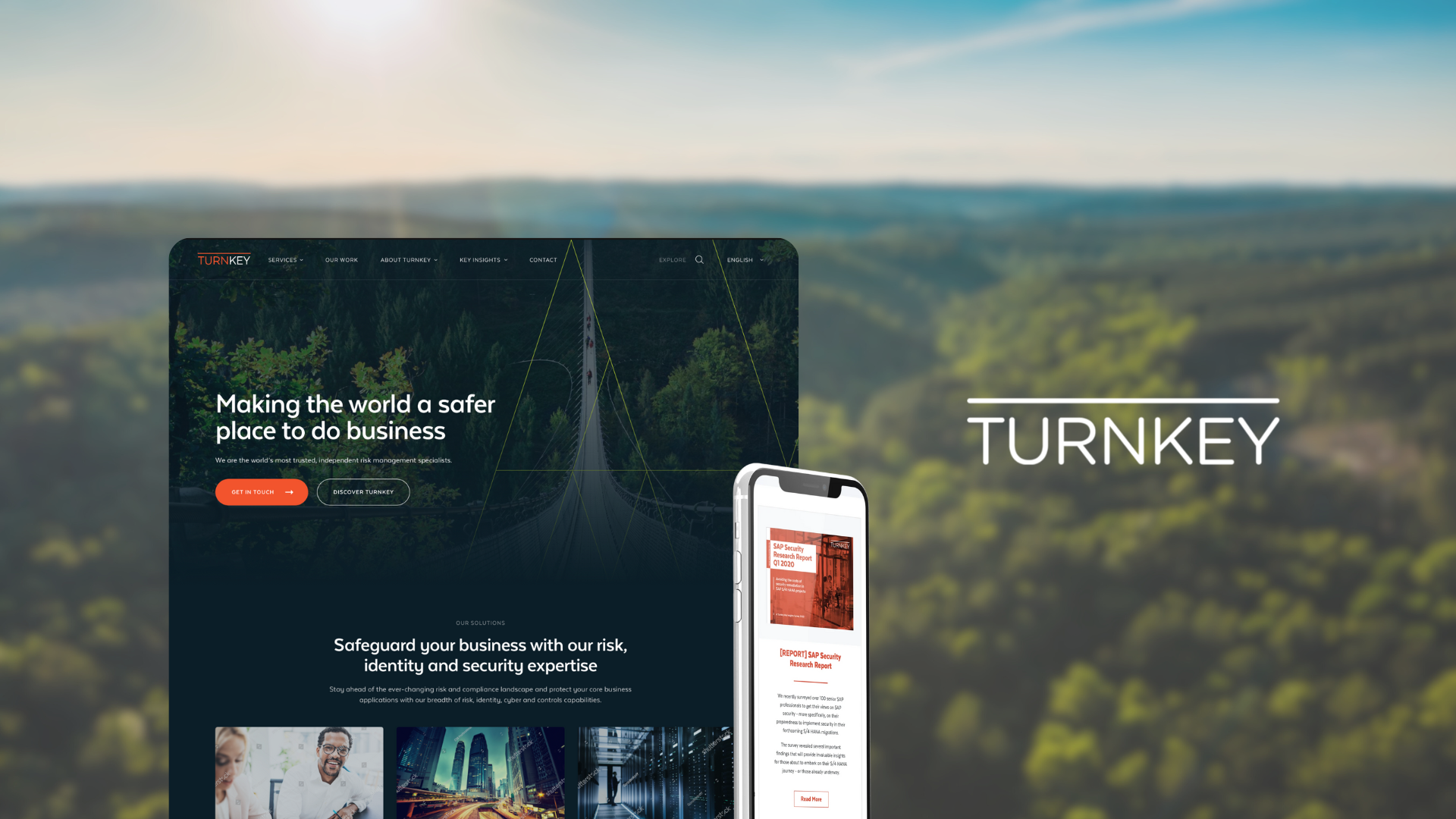 HubSpot Marketing & Sales, CMS, custom reporting & thought leadership for SAP security firm