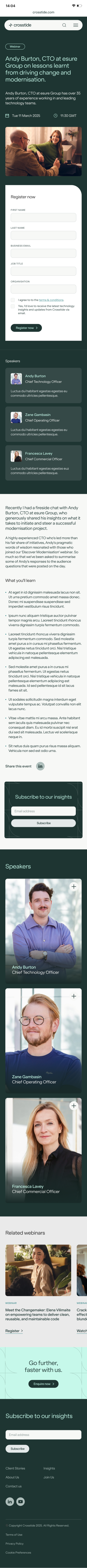 Landing Page