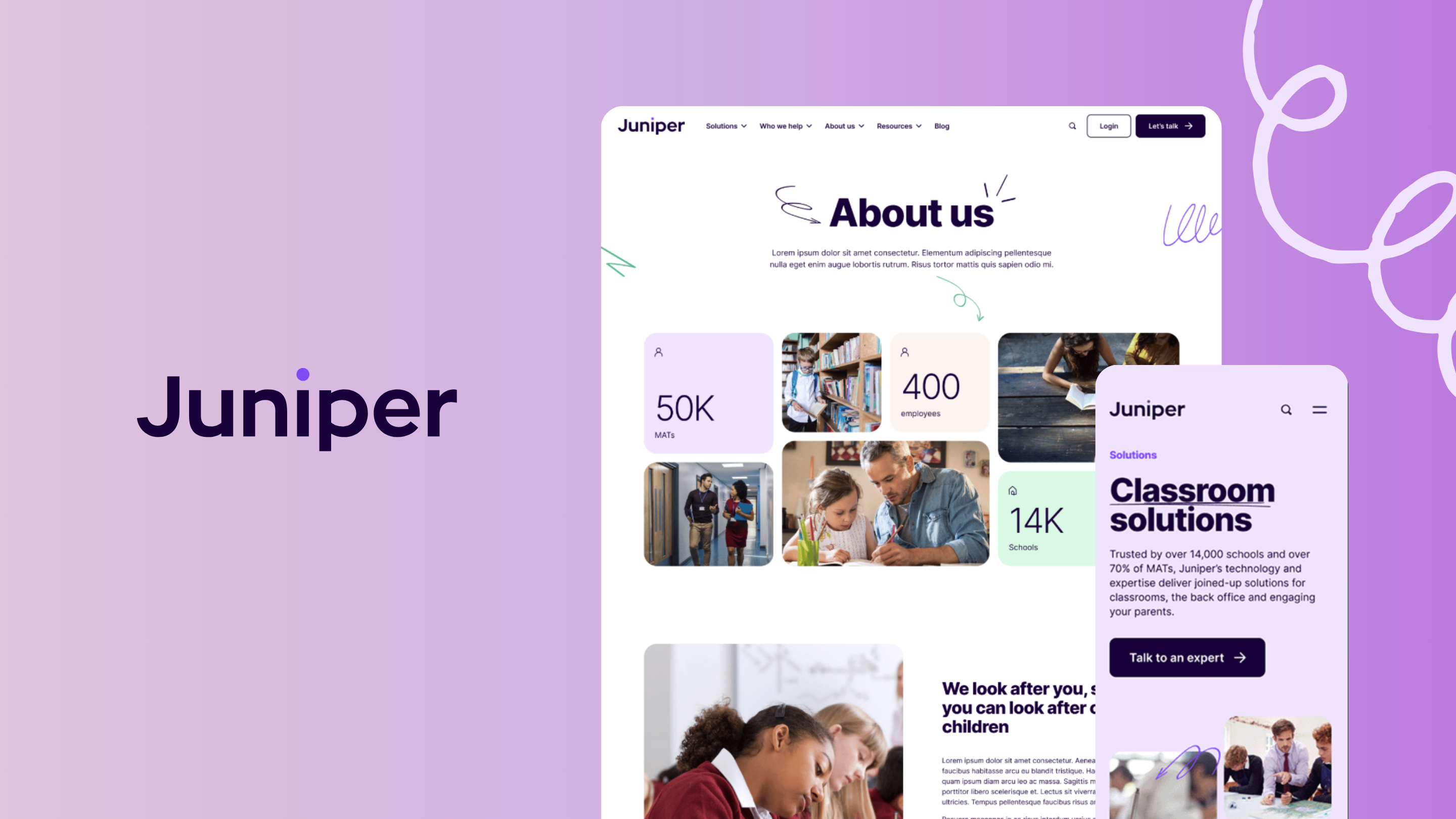 Multi-site HubSpot website migration, redesign & content for EdTech business